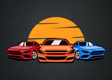 Car design vector art