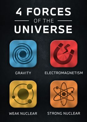 4 Forces of the Universe