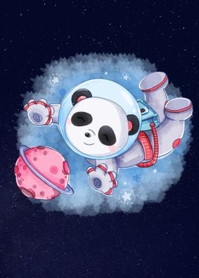 Astronaut Panda