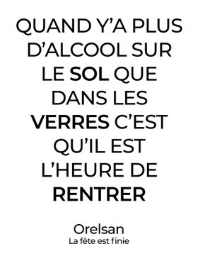 Orelsan affiche poster