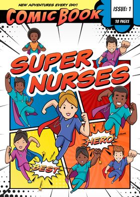 Super Nurses Comic Book