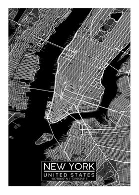 New York Street Map