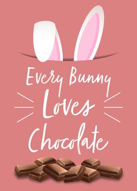 Bunny Loves Chocolate