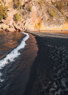 Black Sand Beach Minnesota