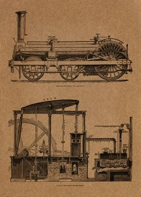 Locomotive Engine 1891