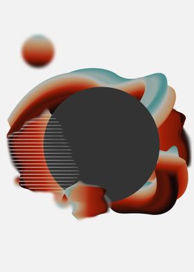 Abstract Fluid Black Hole