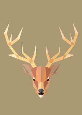 Low Poly Deer 