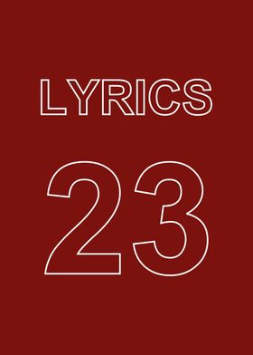 lyrics 23