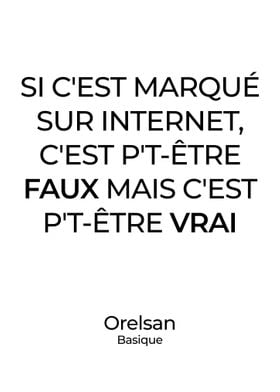 Orelsan affiche poster