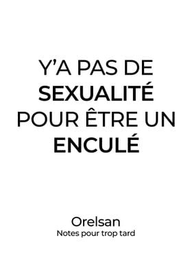 Orelsan affiche poster