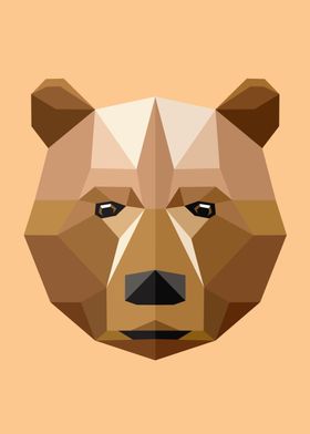 Low Poly Animal Bear