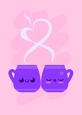 Sweet Mugs In Love