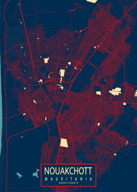 Nouakchott City Map Hope