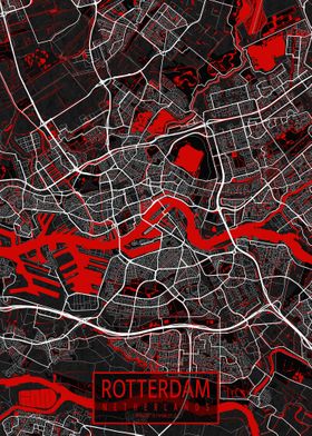 Rotterdam Map Oriental