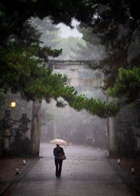 Storm at the Shrine