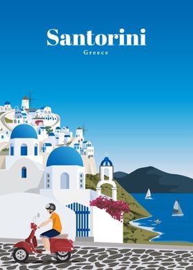 Travel to Santorini