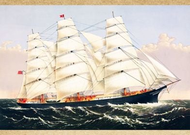 Clipper Ship Three Brother