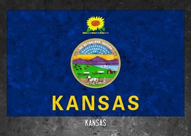 Kansas State Flag