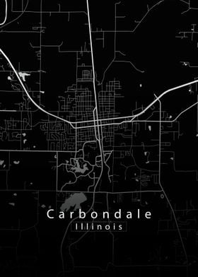 Carbondale City Map