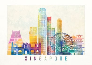 Singapore skyline