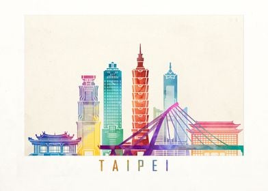 Taipei skyline