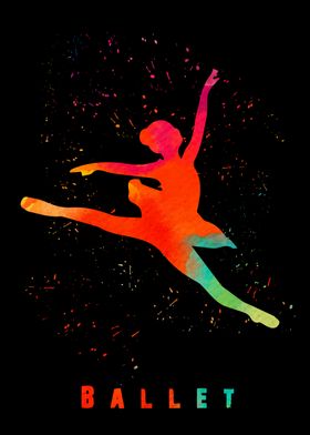Ballet Dance Colorful