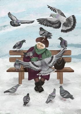 Pigeon Lady