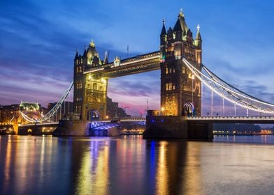 Famous tower bridge