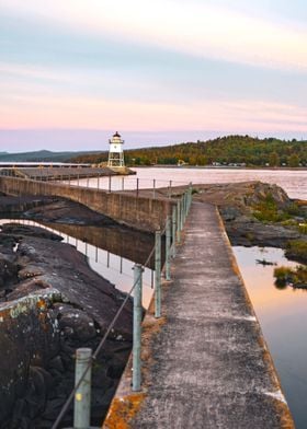 Lake Superior Sunrise View