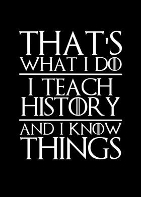 Thats What I Do I Teach