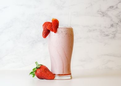 Delicious Strawberry Shake