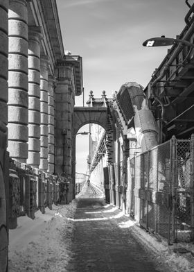 Manhattan Bridge NYC Mood