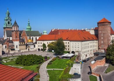 Wawel Castle In Krakow