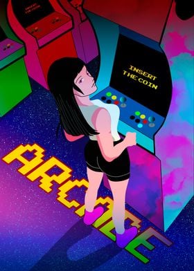 arcade girl