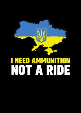 I Need Ammunition Not a