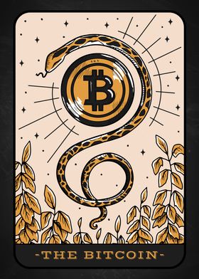 Bitcoin Tarot Card