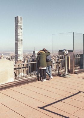 New York City Couple Views