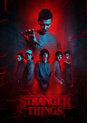 Superpôster Cinema e Séries - Stranger Things 4 - Arte B - umlivro