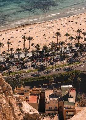 The beach of Alicante