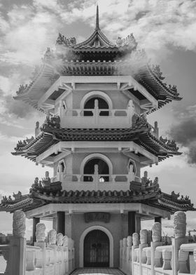 Japanese Temple Pagoda