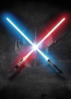 Metal star best sale wars lightsaber