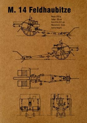 M 14 Feldhaubitze