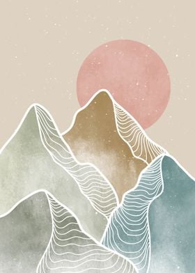 Abstract Mountain