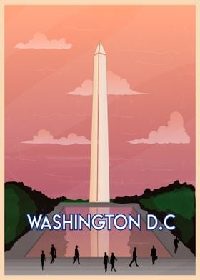 Washington DC poster