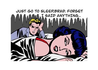 Pop art comic