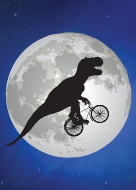 Biking T Rex