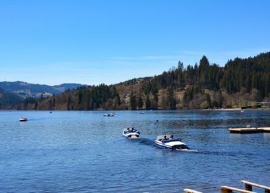 Titisee lake in Germany 