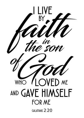 I Live By Faith In The Son