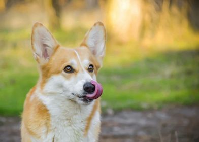 Corgi cute poster