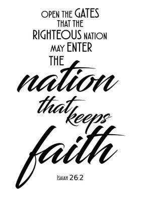 Nation Of Faith